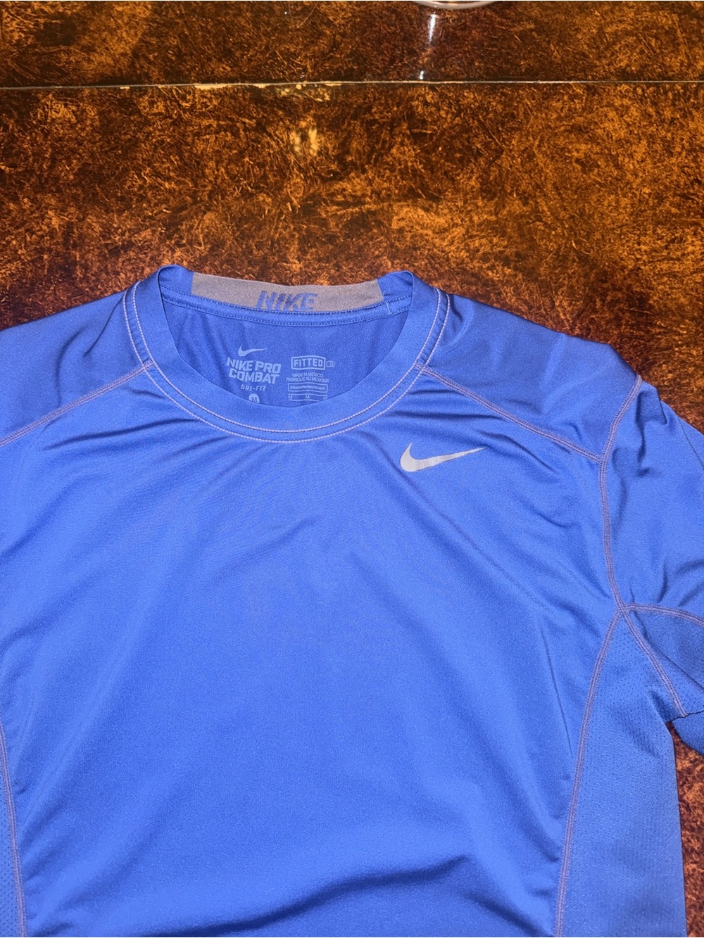 Nike Men’s Royal Blue Short-Sleeve Nike Dri-Fit